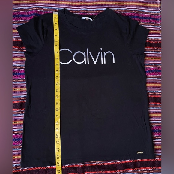 Calvin Klein Black Short Sleeve Tee - Picture 6 of 6